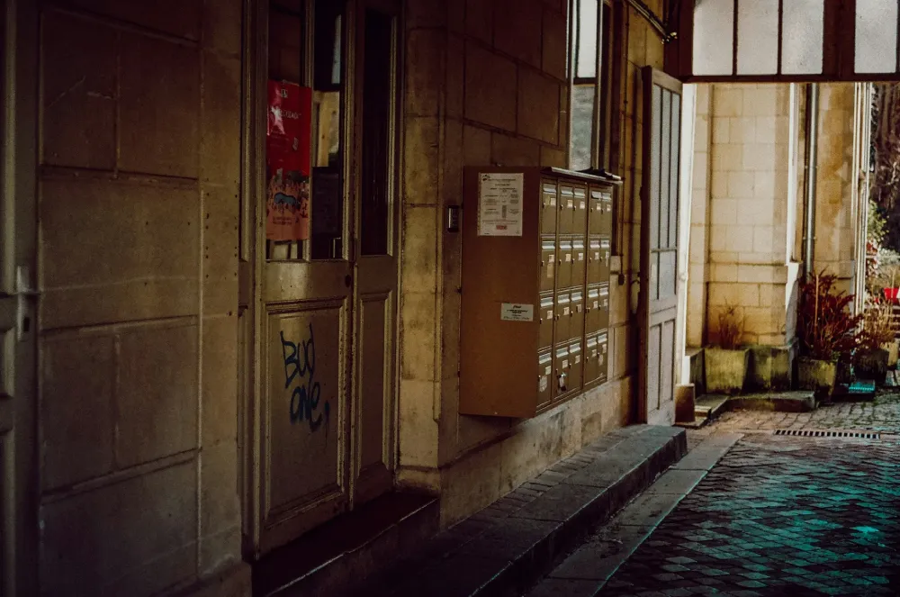 Mailboxes in Caen