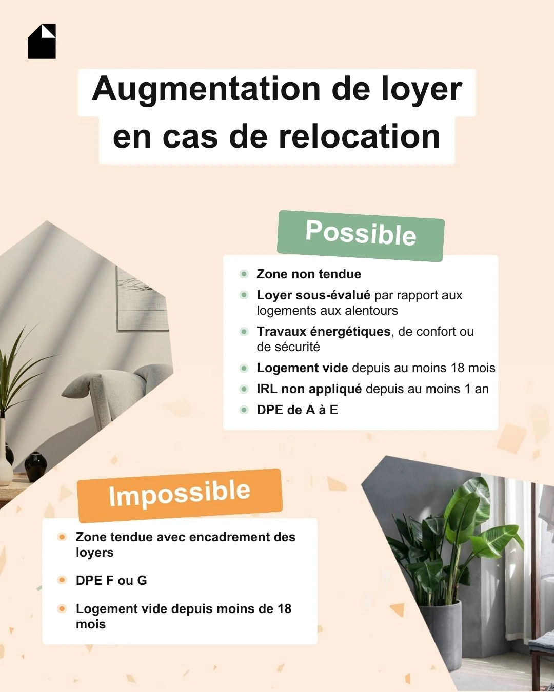 Augmentation de loyer en cas de relocation