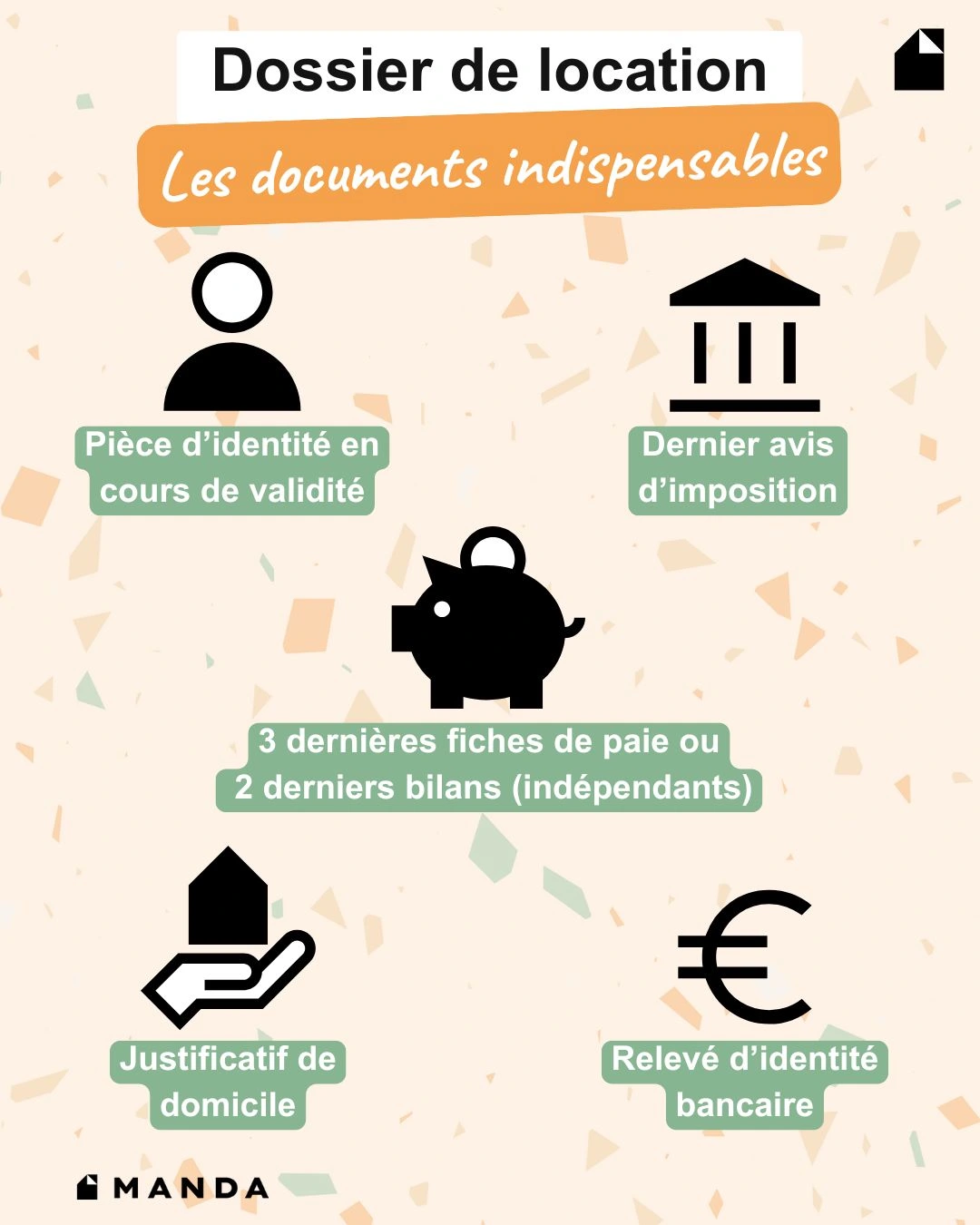 Dossier de location, les documents indispensables