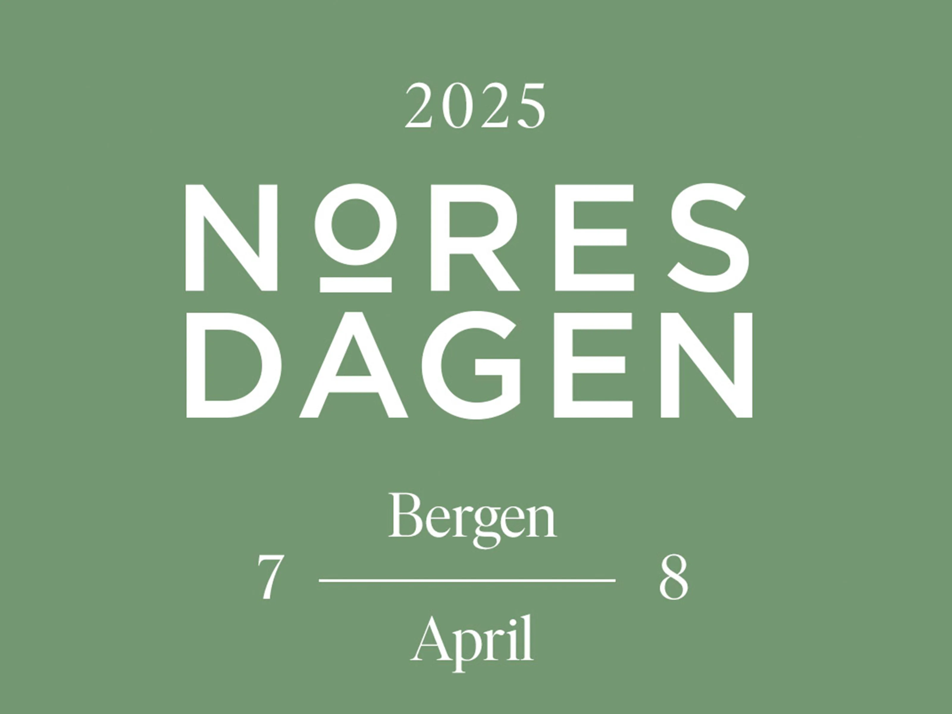 Velkommen til Noresdagen 2025 i Bergen!