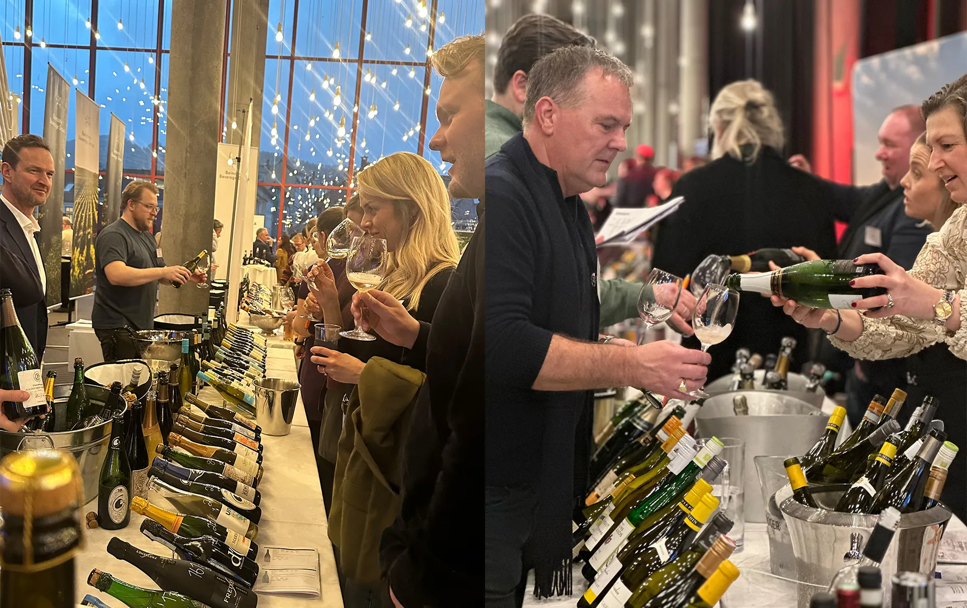 Denne uken var det duket for vinmesse i Bergen.