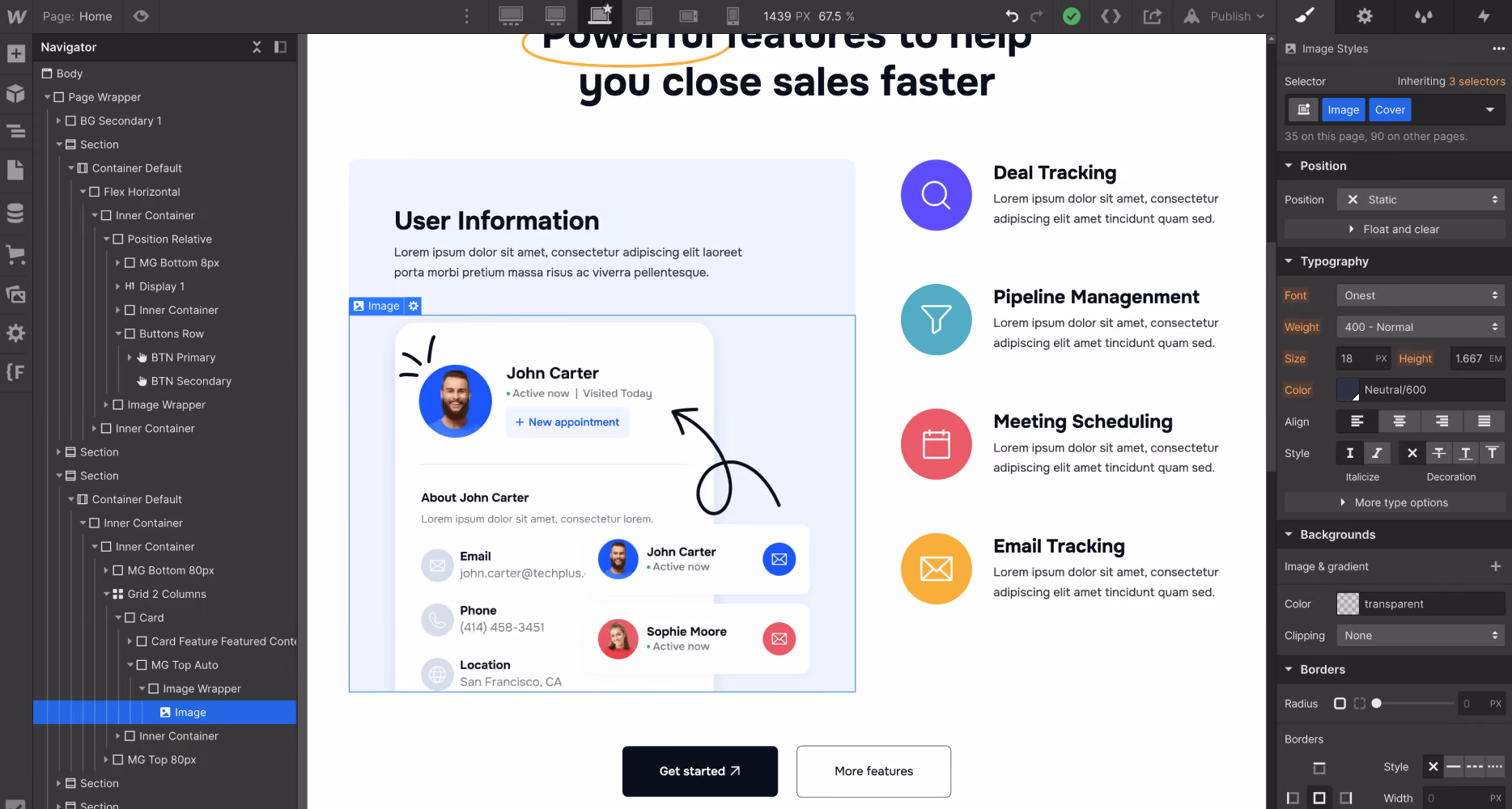 Icons And Graphics - Promoplus X Webflow Template