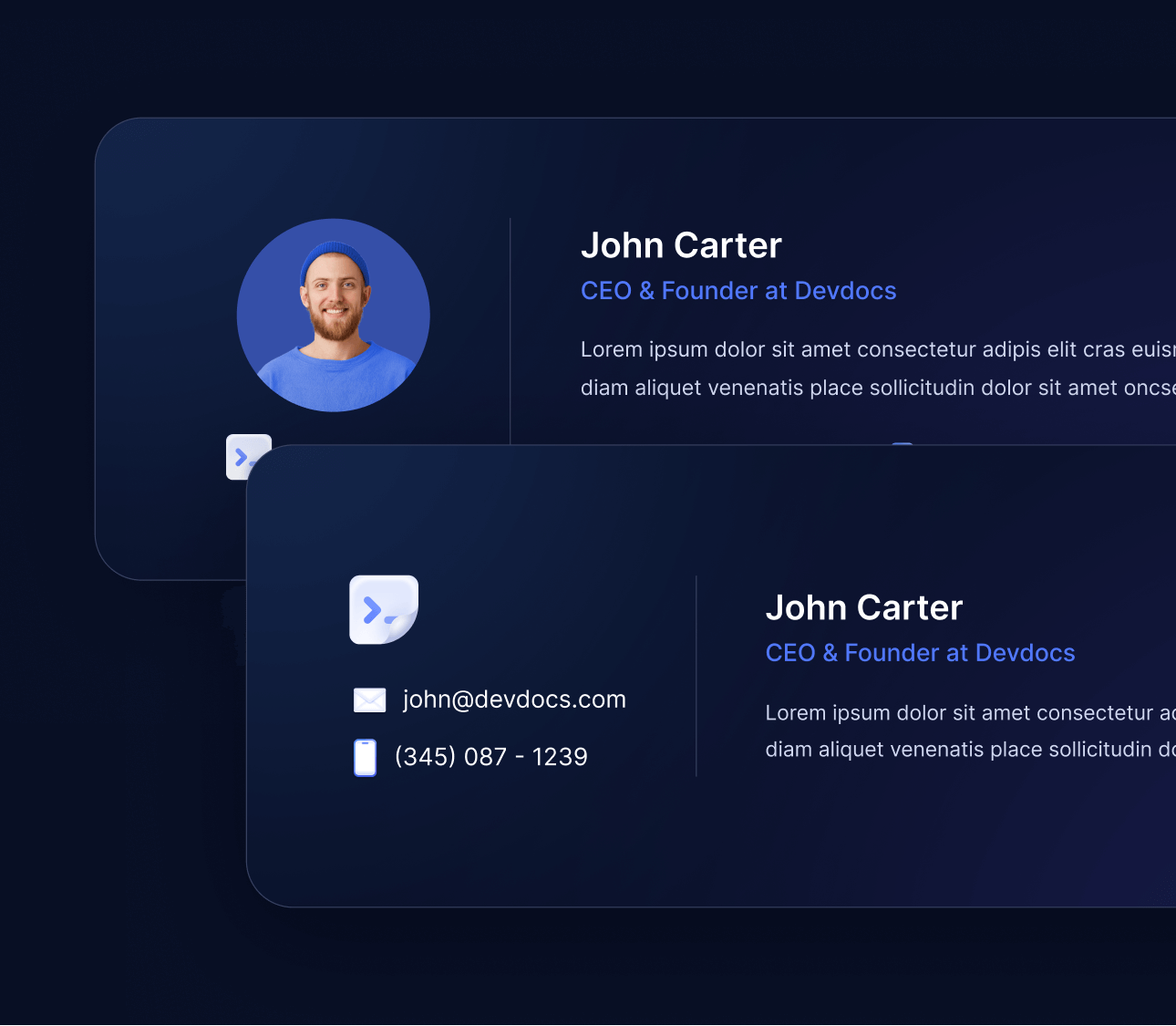 Devdocs X - Email Signature - Home Page - Technical Documentation Webflow Template