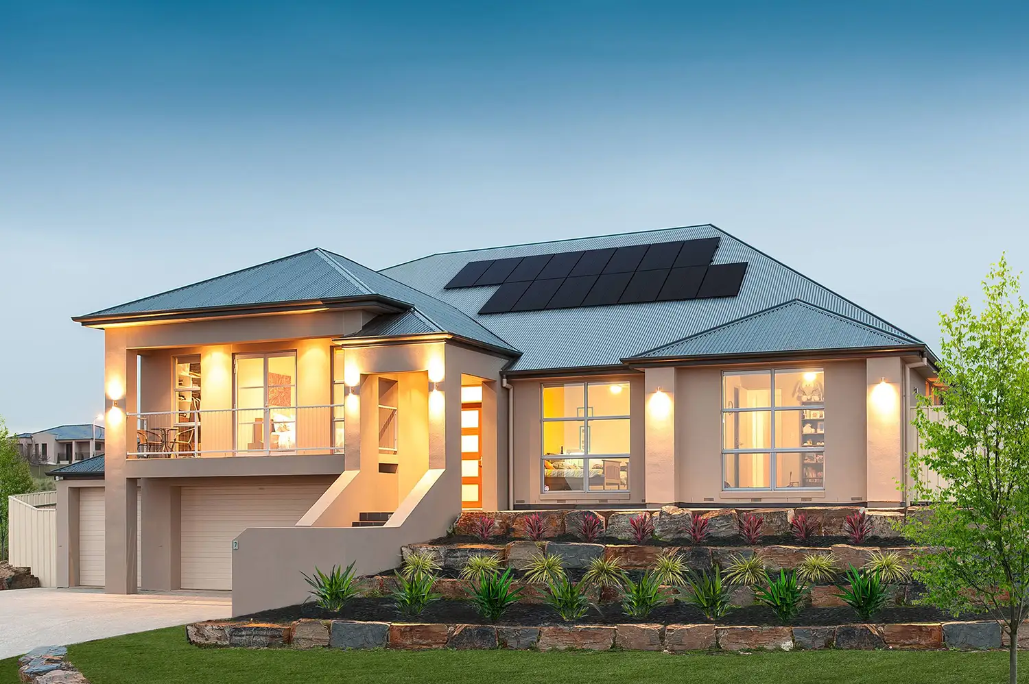 SunPower Solar Panels installed on a modern Australian home
