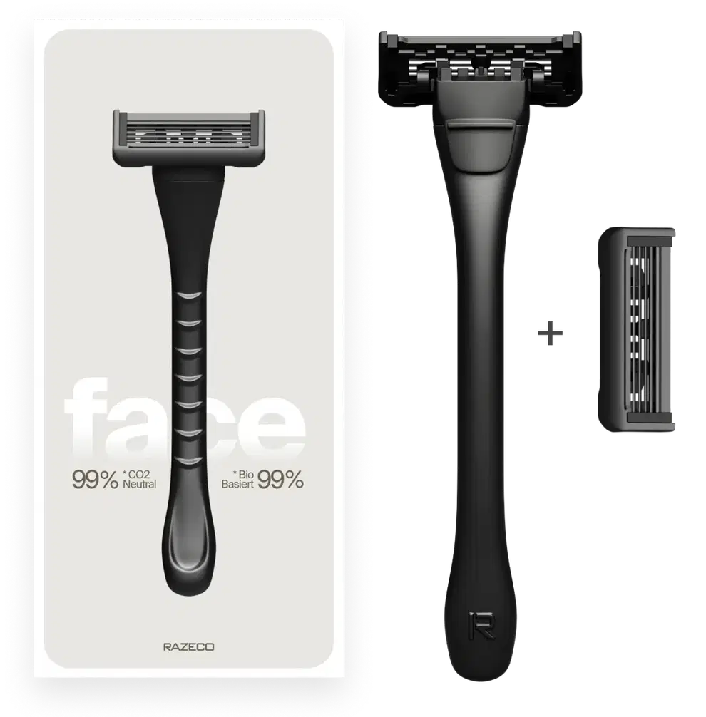 Razeco5 Plastic-Free System Razor · Face
