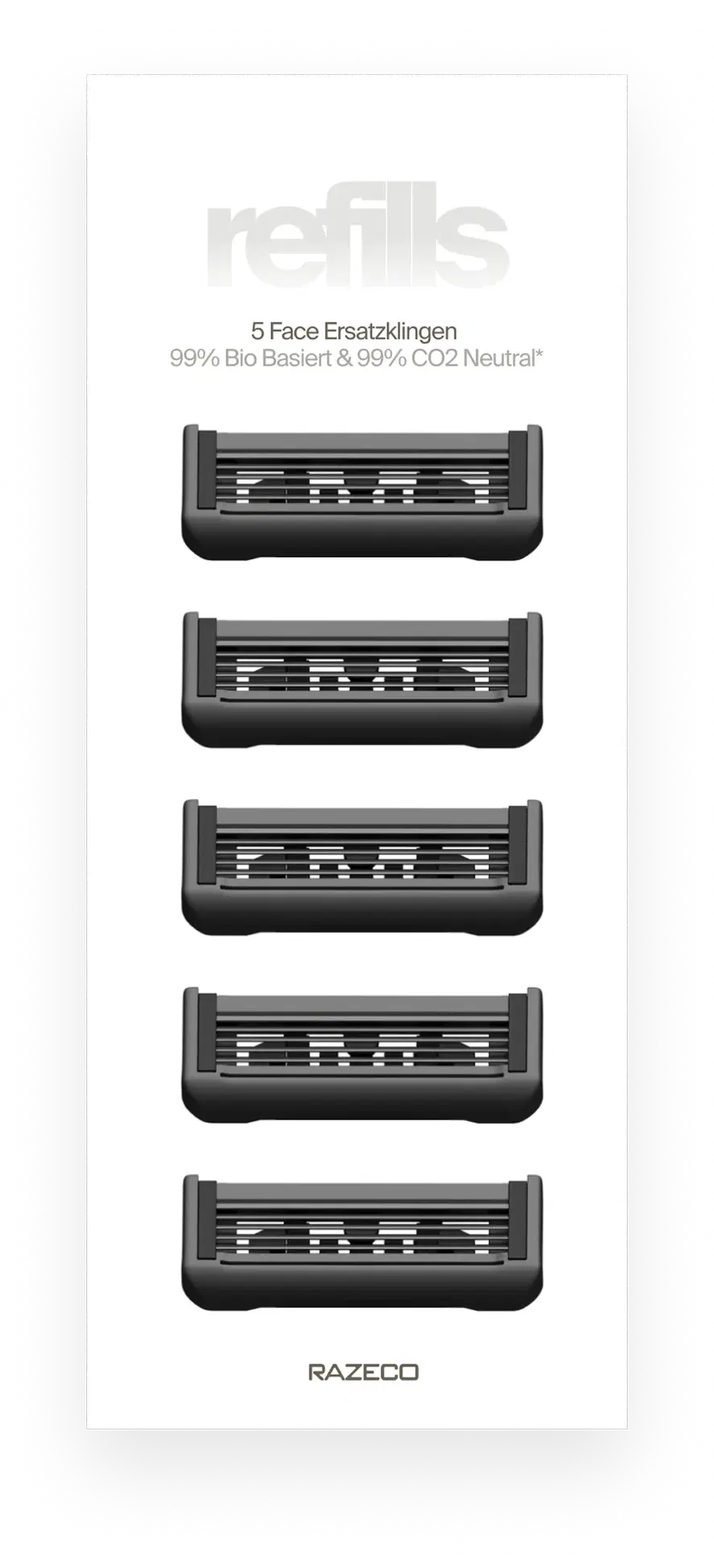 Plastic-Free Cartridges · Face