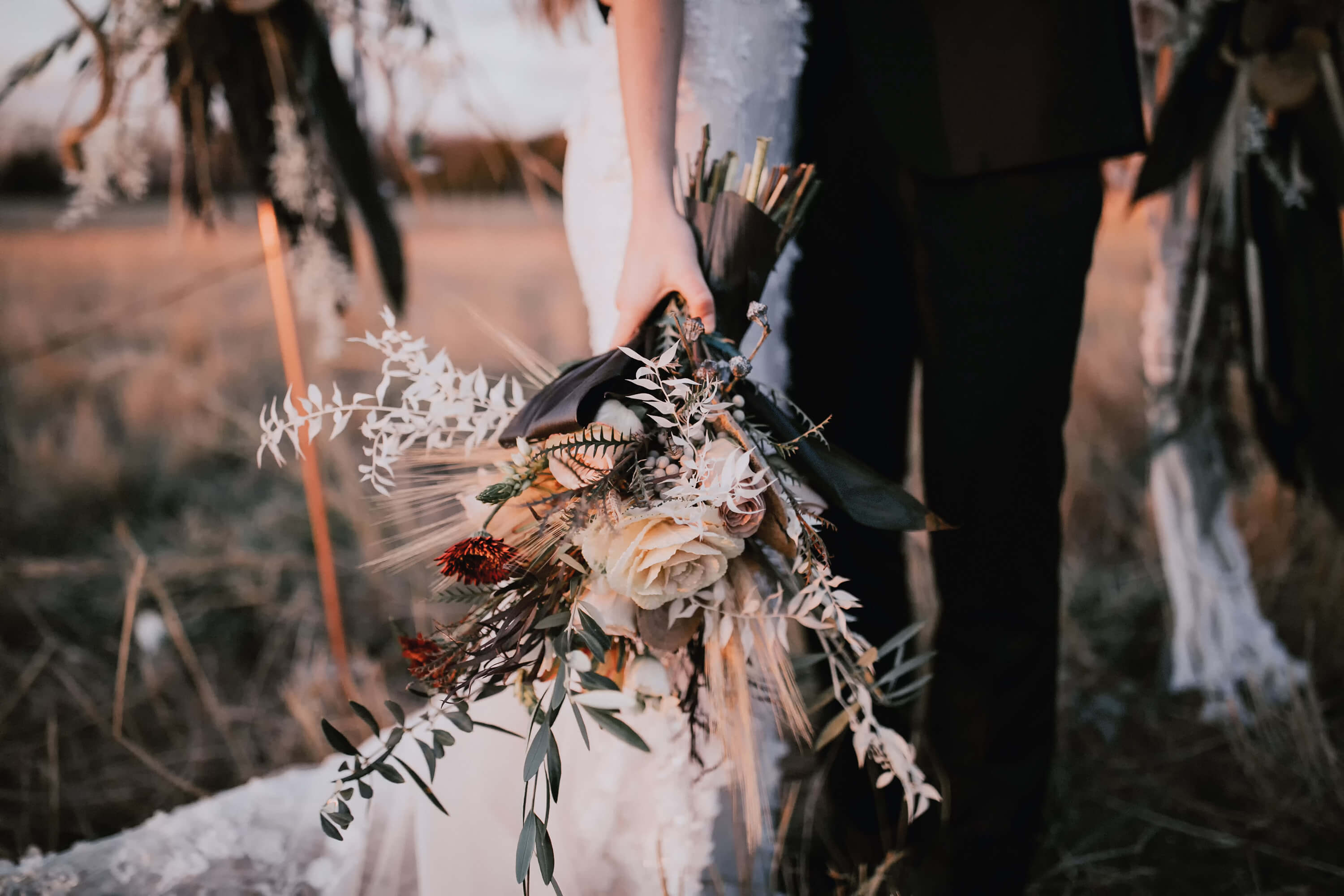 Bride and groom - Blume Photography Webflow Template