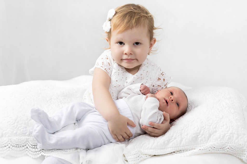 Családos babafotózás Gyáli fotóstúdióban, Fenyvessy Andrea