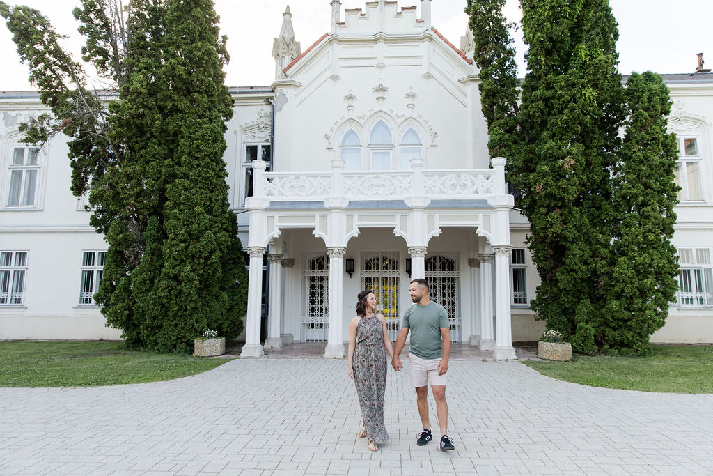 Brunszvik-kastély esküvői fotózás Fenyvessy