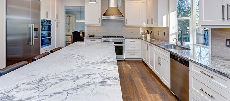 polish marble countertop