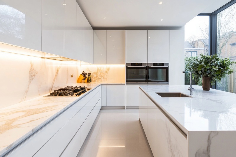 porcelain kitchen countertops