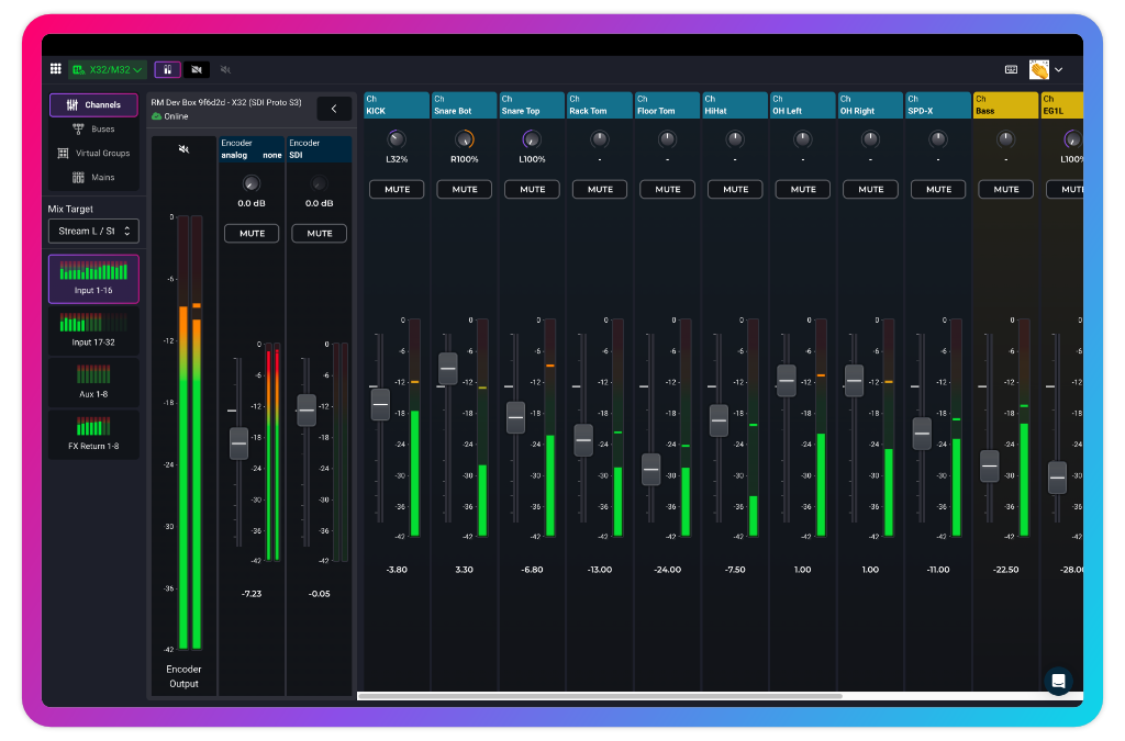 Image of LiveControl's branded web player showing a still of from a jazz concert.