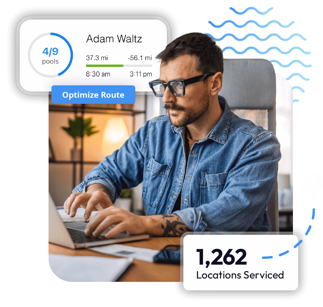 Software for pool service business