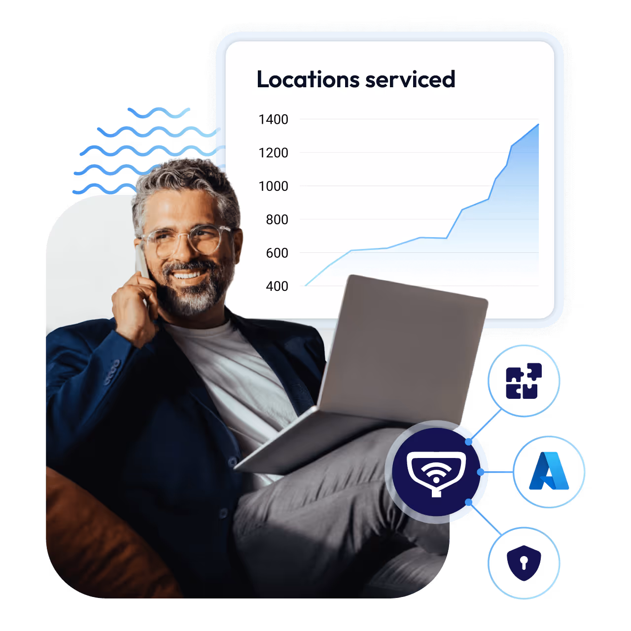Mobile app for pool service business
