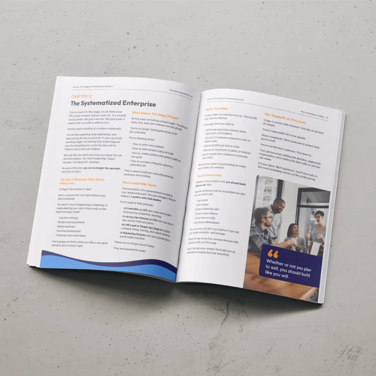 Mobile app for pool service business