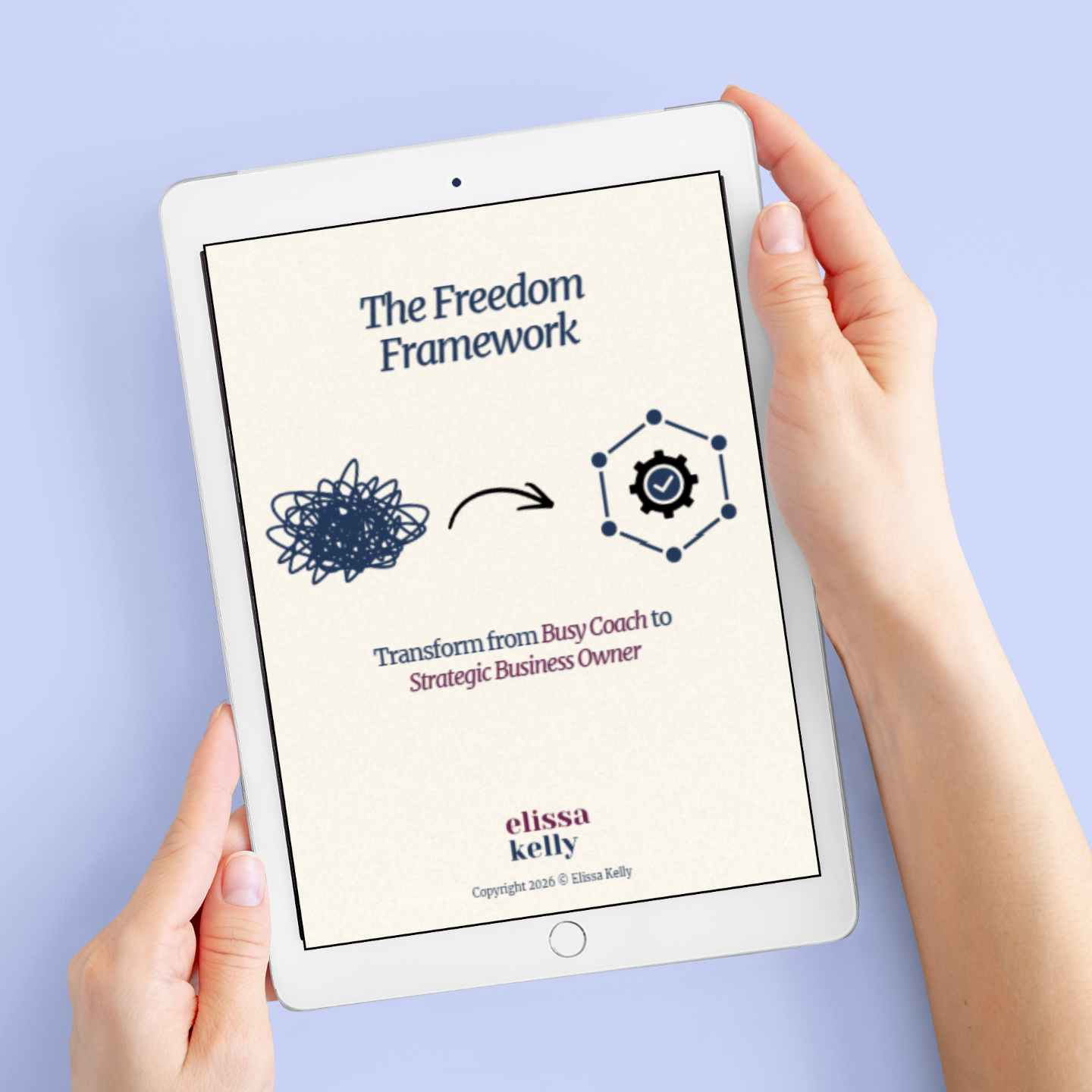 The Freedom Framework for Coaches guide cover
