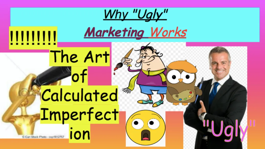 Why "Ugly" Marketing Works: The Art of Calculated Imperfection
