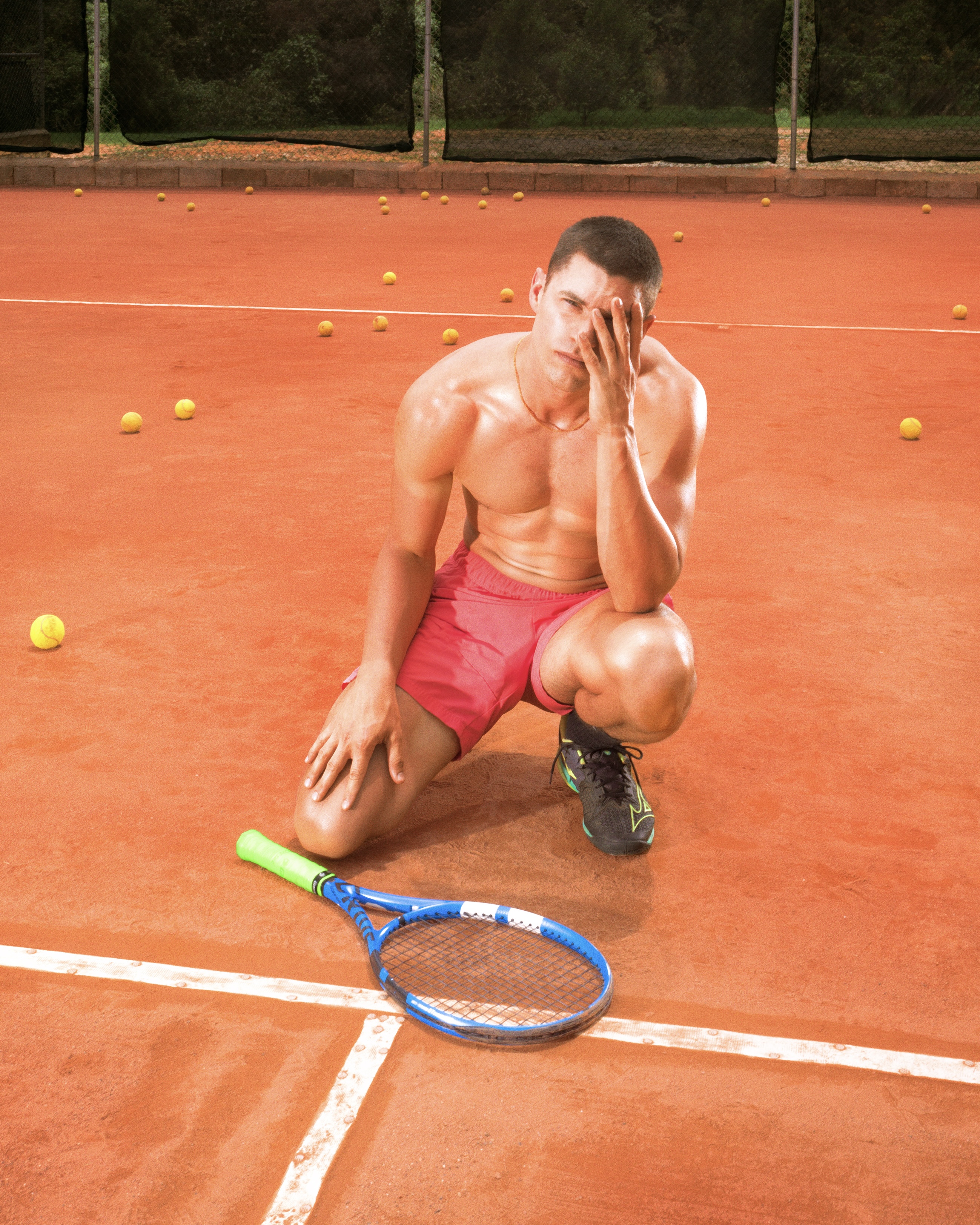 "tennis in the sun"