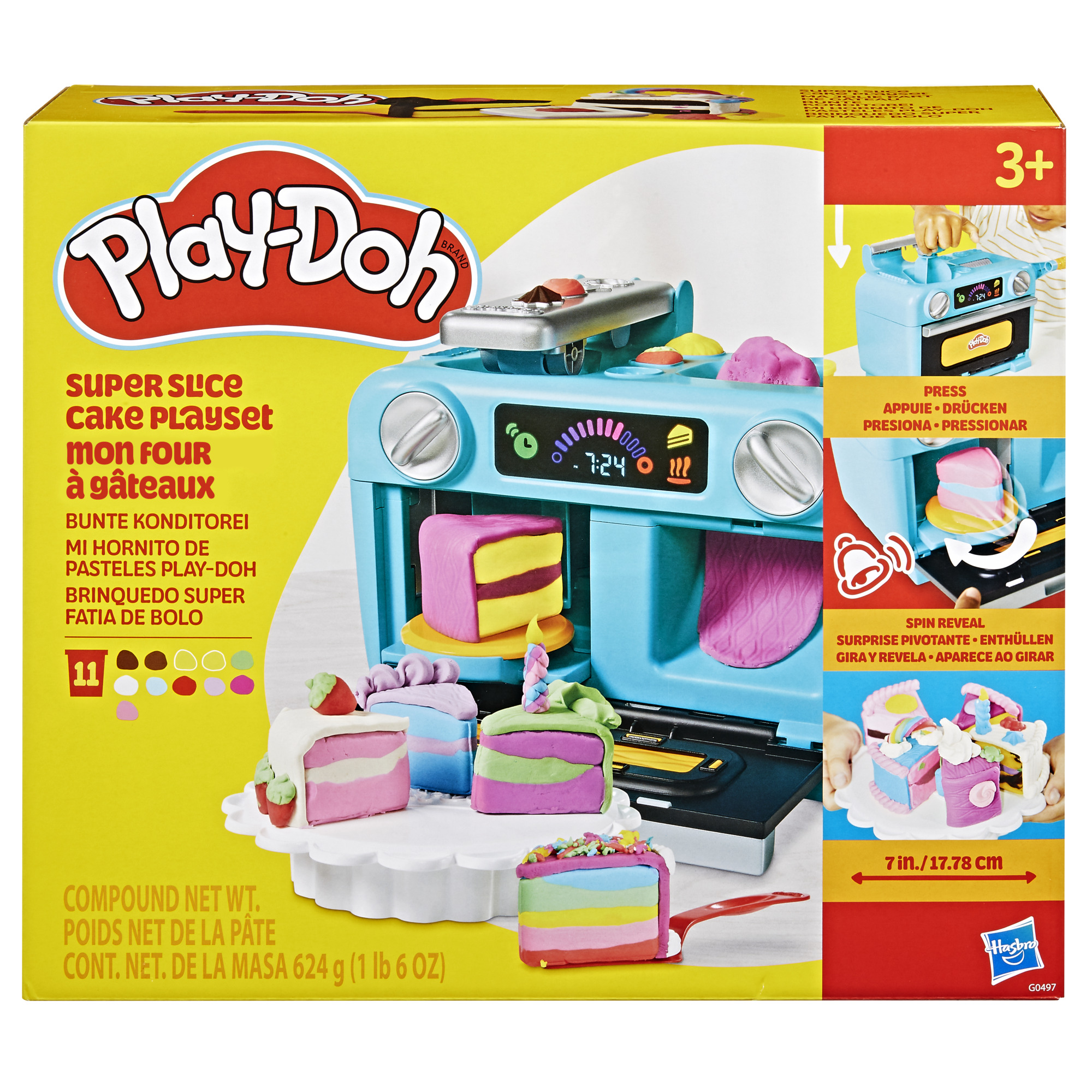 Play-Doh super slice cake kitchen play set 