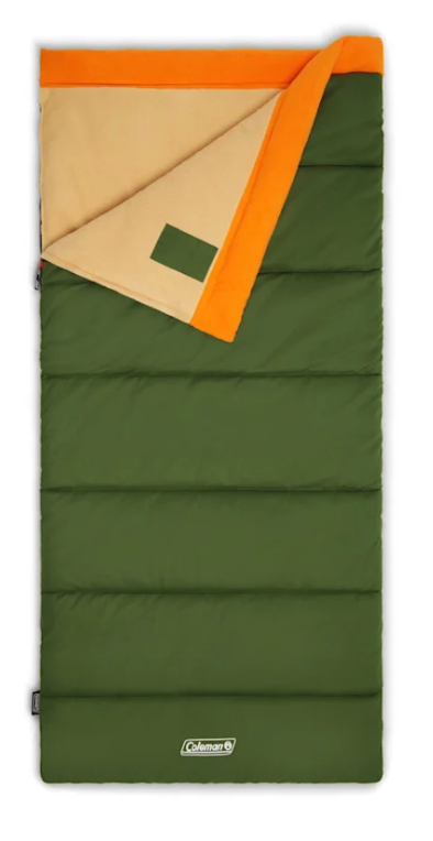 Coleman Big Game Sleeping Bag w/ Flannel Pillow