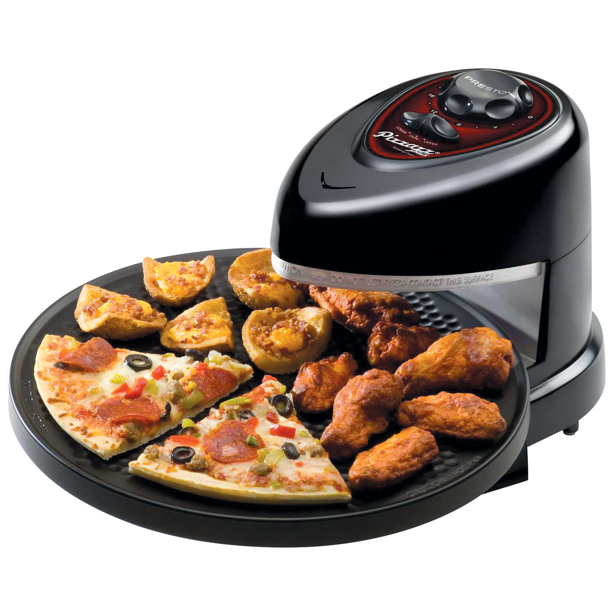 Pizzazz plus pizza cooker