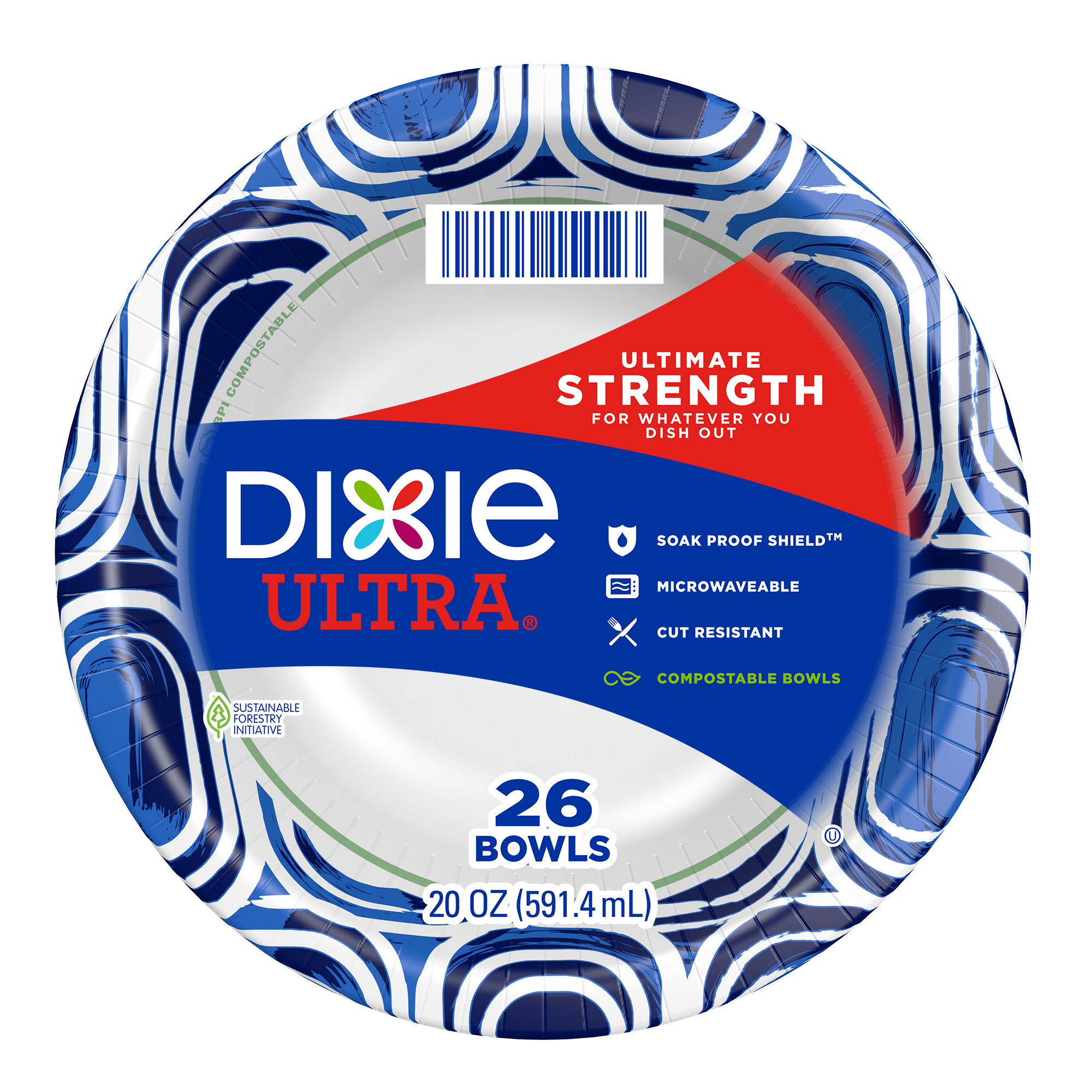 dixie ultra wide paper bowls
