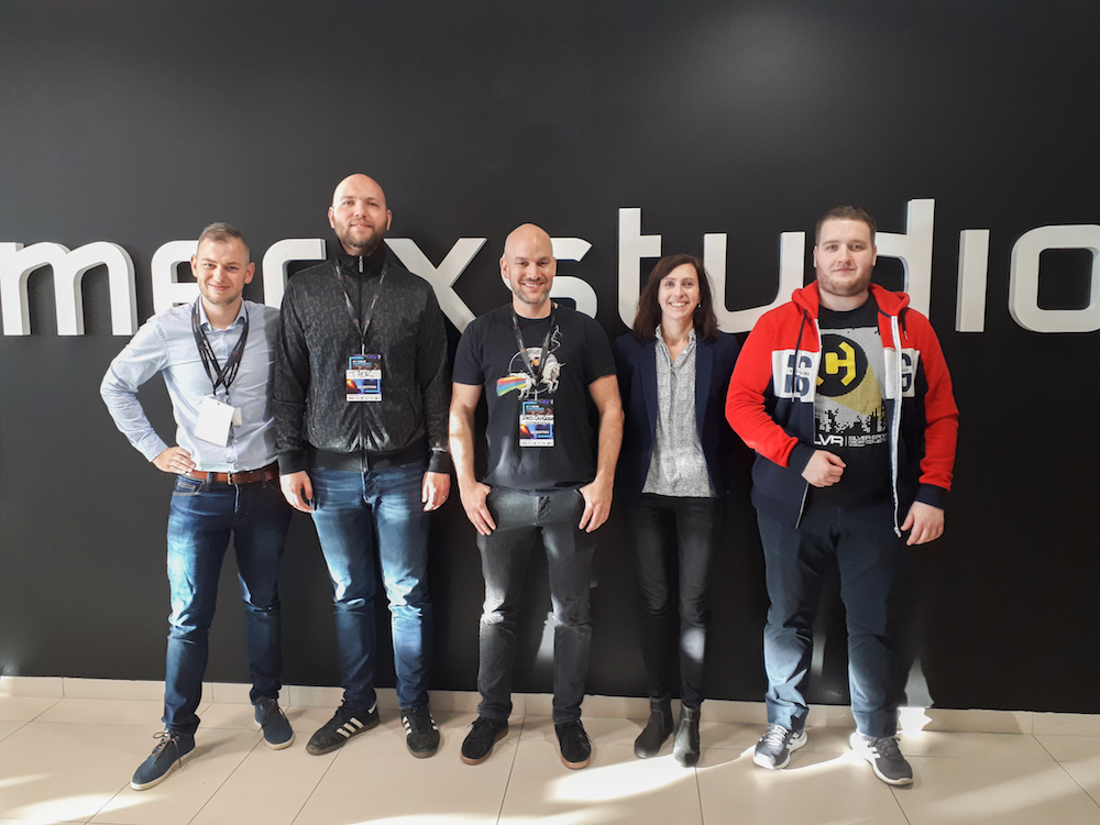 merixstudio and humanitrack teams - world usability day in poznań