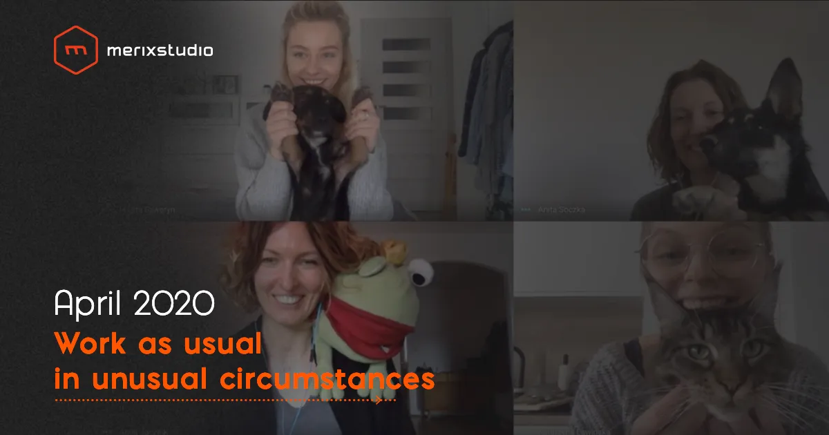 Work as usual in unusual circumstances - summary of April – blog post thumbnail