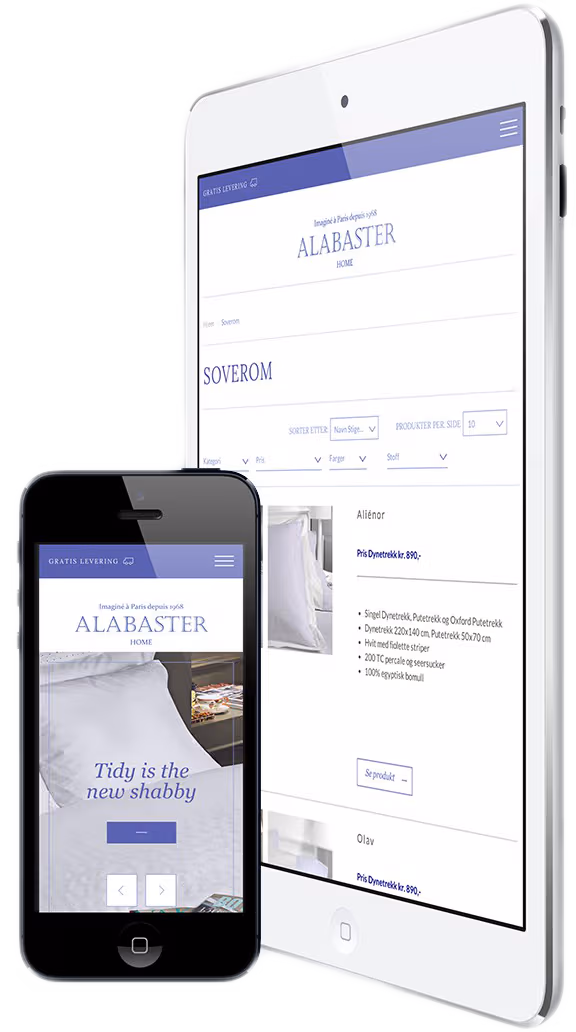 Alabaster - Responsive Web Design