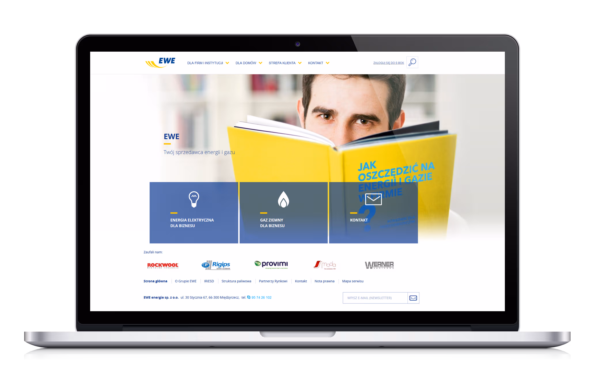 Homepage of EWE.pl