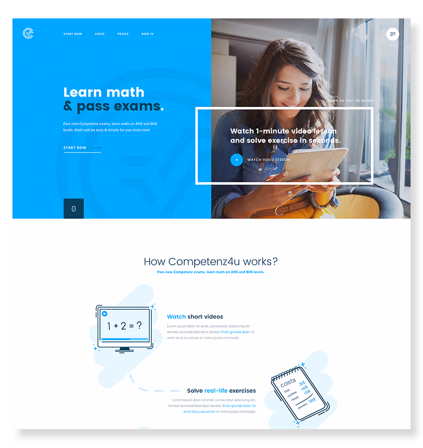 redesign of Competenz4u
