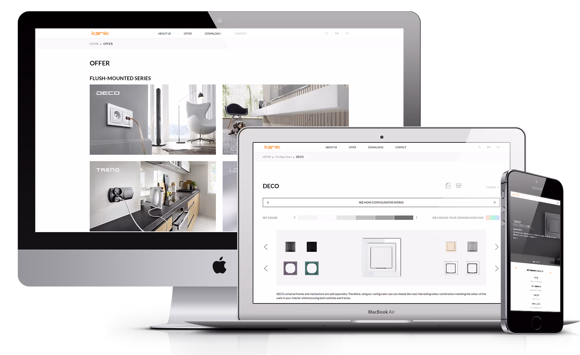 Web development for Karlik - case study