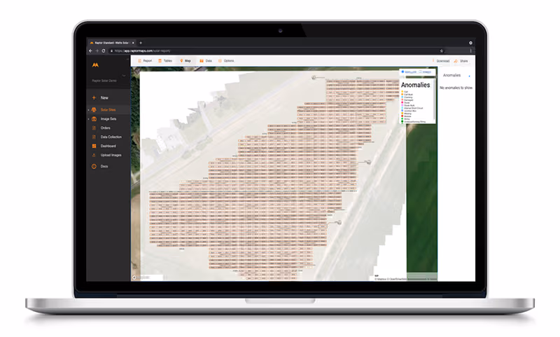 Raptor Solar SaaS platform