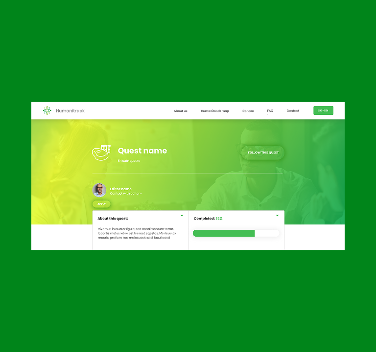 Humanitrack case study