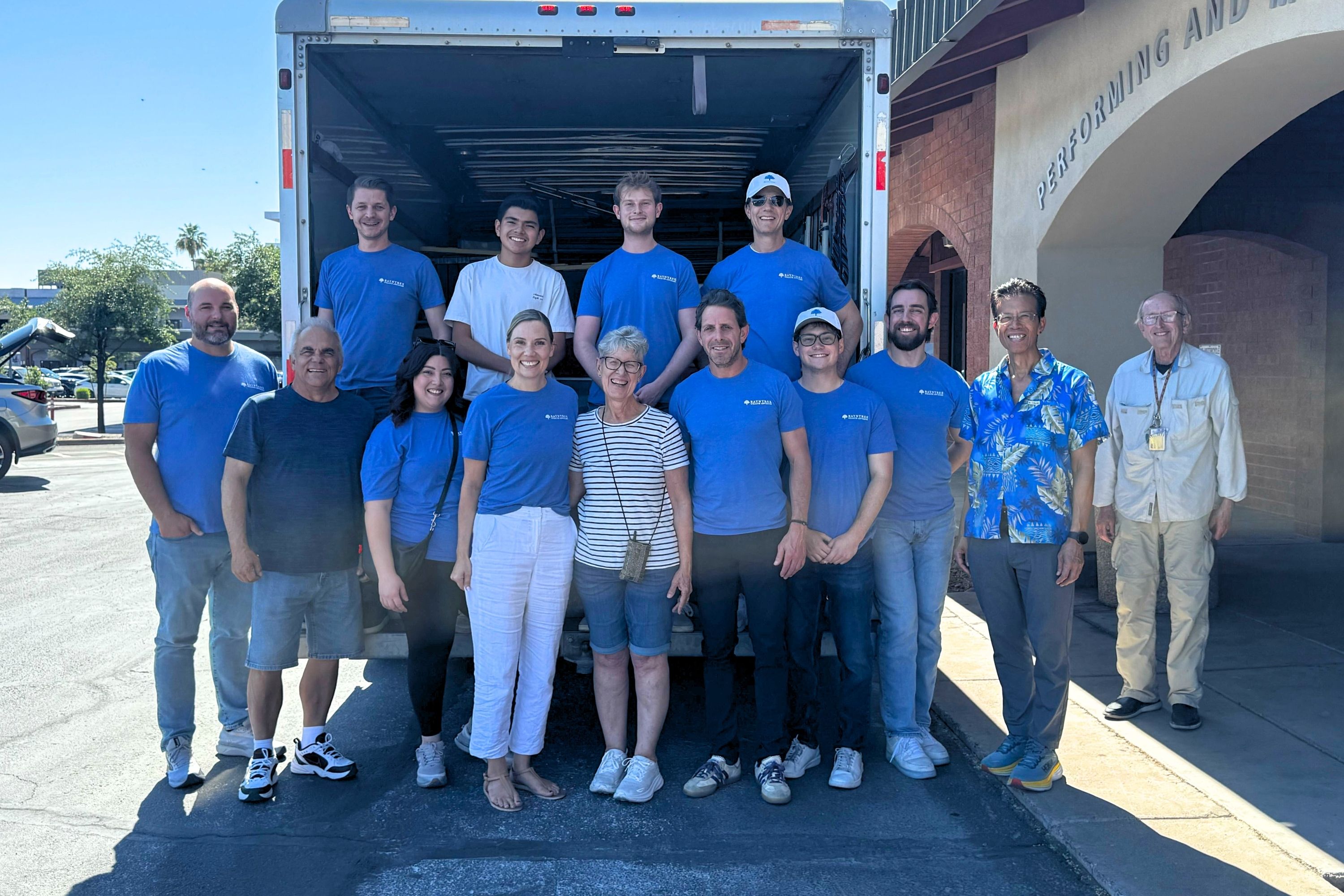 Giving Back Together: Bayntree Volunteers at ASU Project Humanities