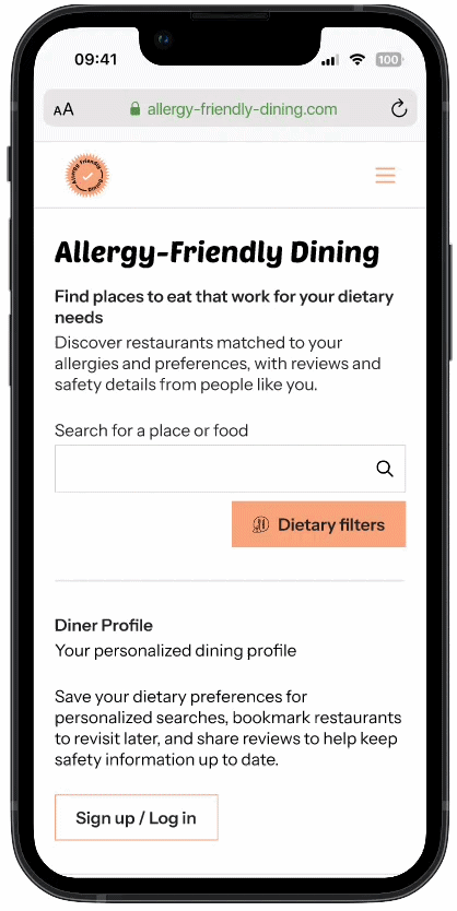 GIF of dietary filters drawer 