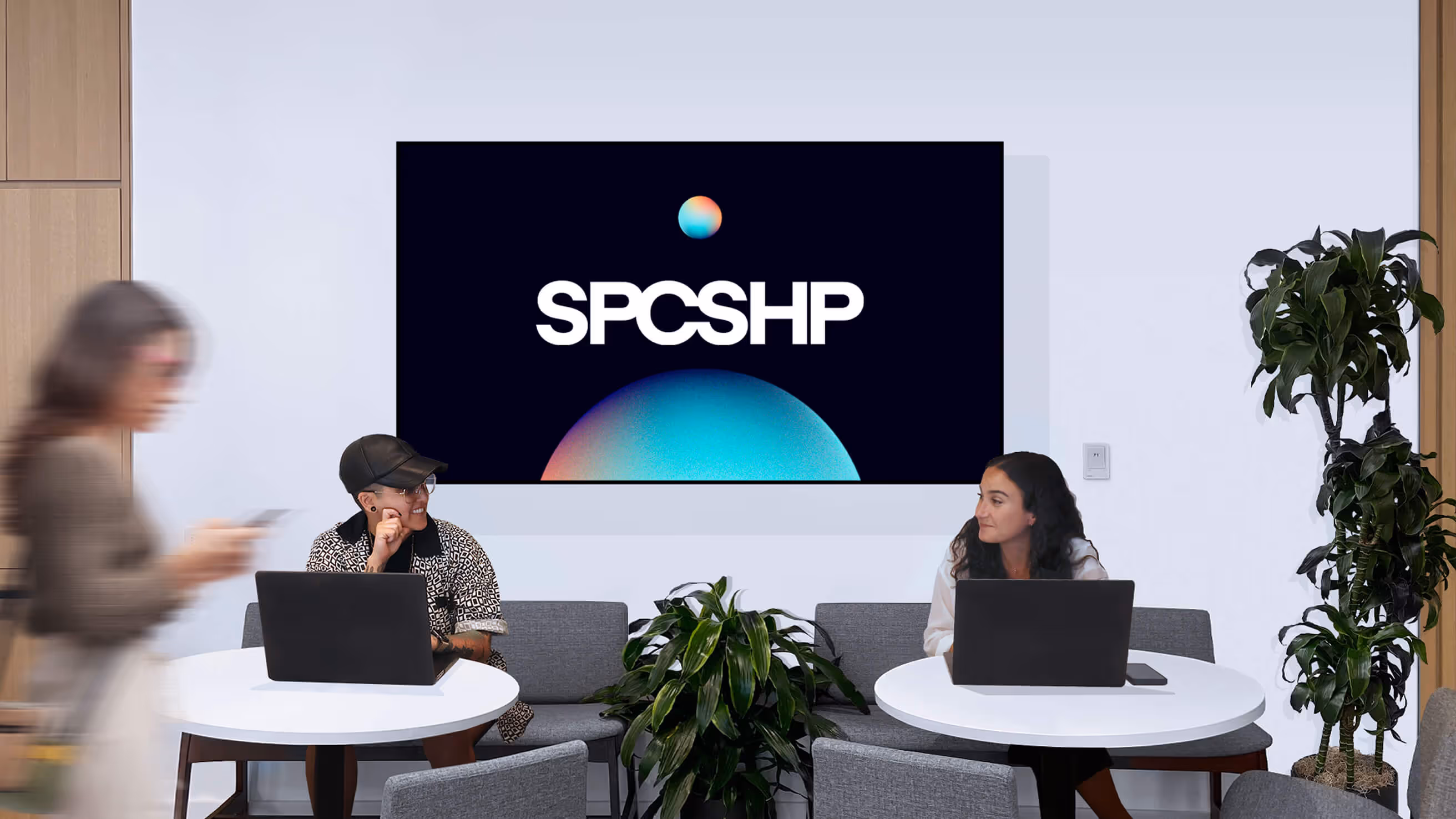 A shot inside the SPCSHP office