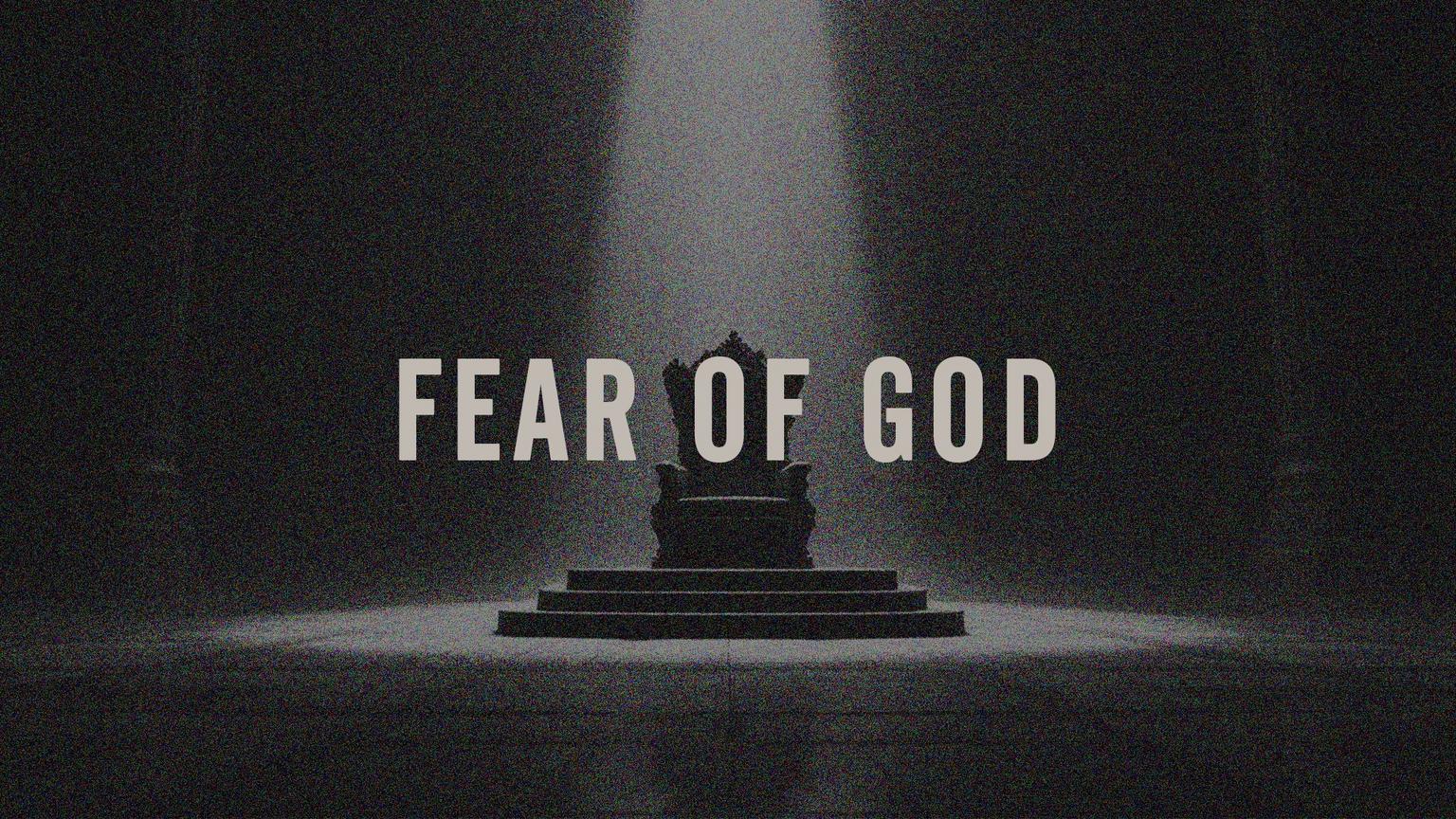 FEAR OF GOD