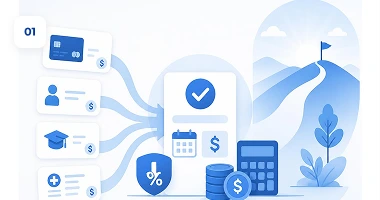 Nonprofit debt management plan to consolidate high-interest debt and lower interest rates.