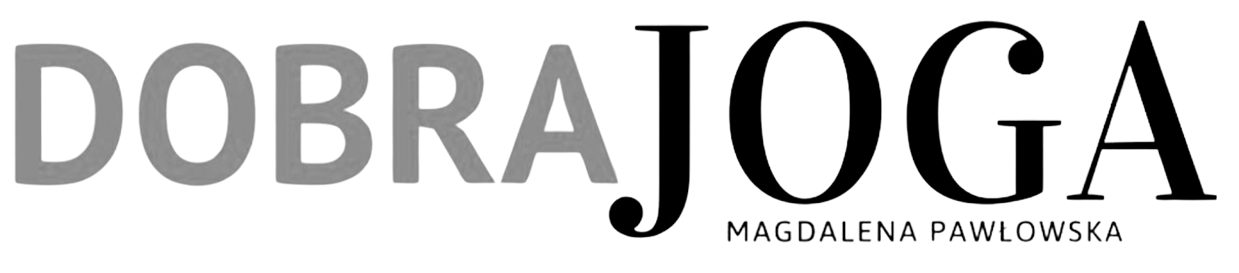 Logo Dobrajoga.pl Magdalena Pawłowska