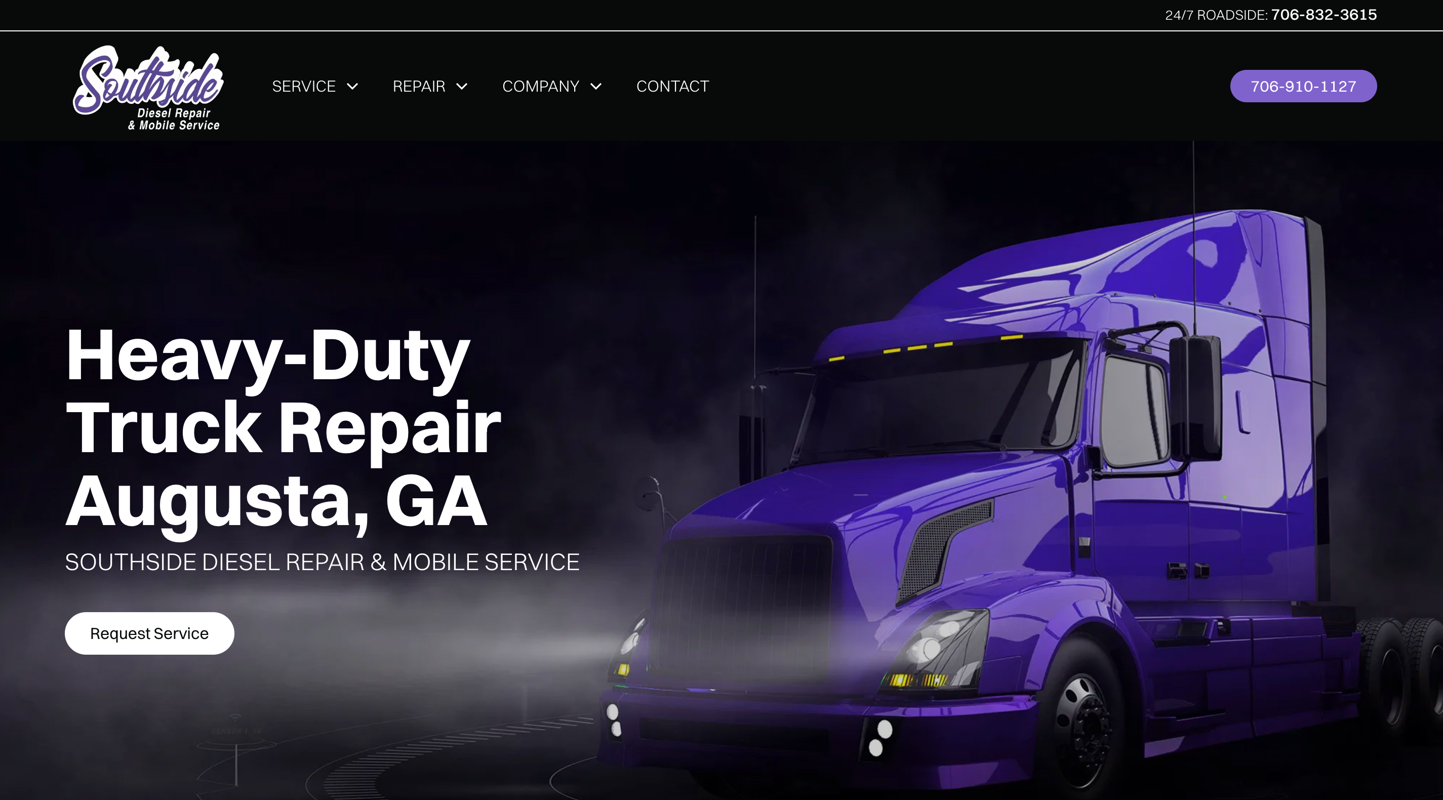 Southside Diesel Repair — Diesel repair shop in Evans, Georgia