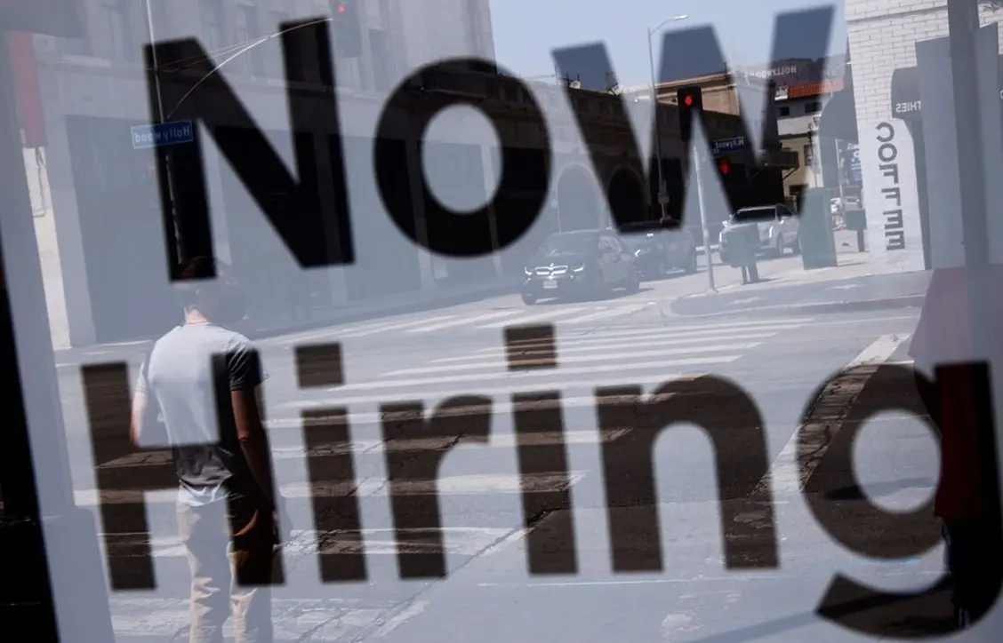 Now Hiring sign