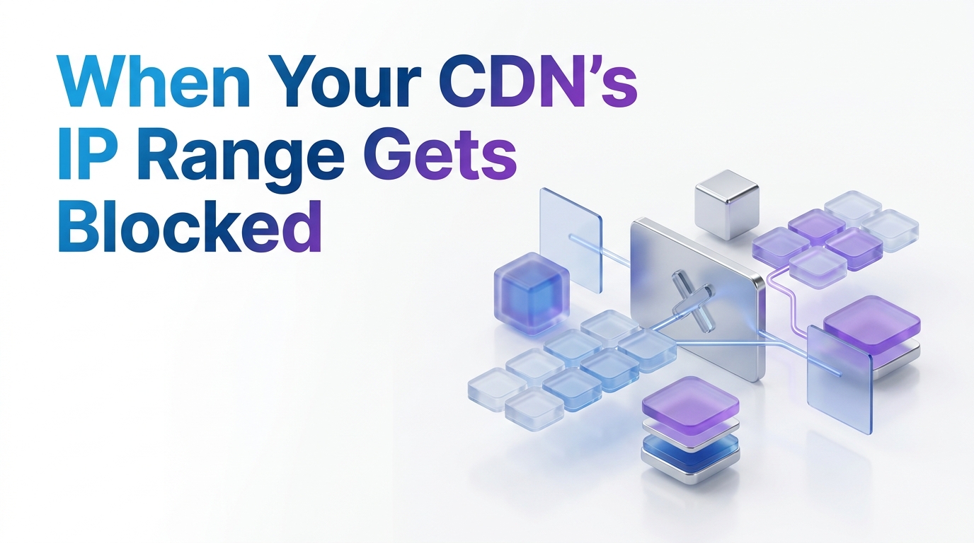 CDN IP Blocking: When You're Collateral Damage