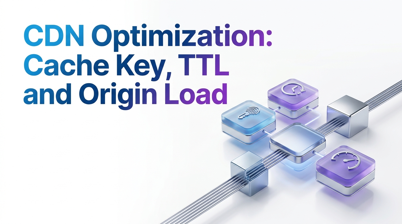CDN Optimization: Cache Key, TTL and Origin Load
