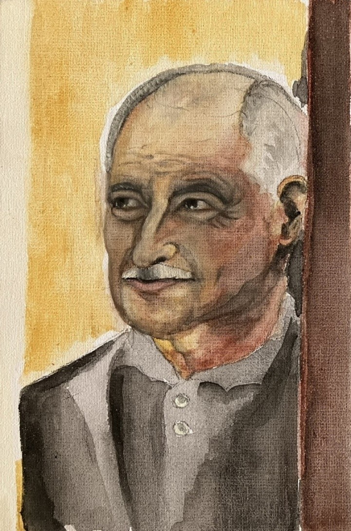 Валерий Голубкин. Рисунок автора статьи.