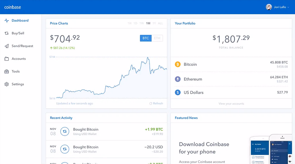 Coinbase Plateforme Crypto