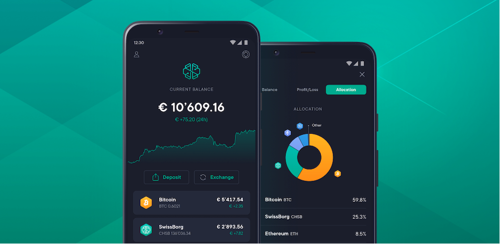 Swissborg Appli Crypto