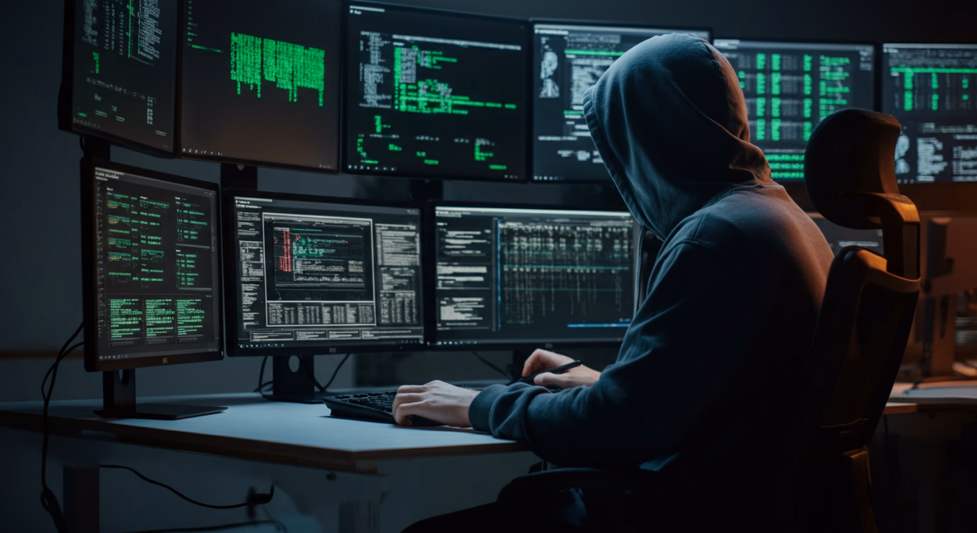 Pirate informatique écrans multiples code