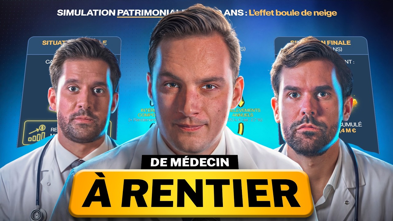 Le plan de ce médecin pour gagner 10M€ en 30 ans ! Analyse ultra-avancée