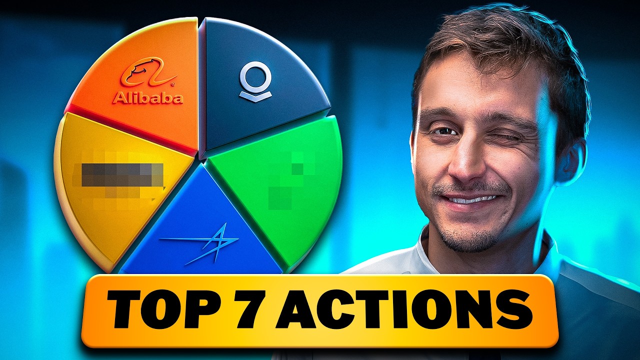 Mon top 7 des meilleures actions !